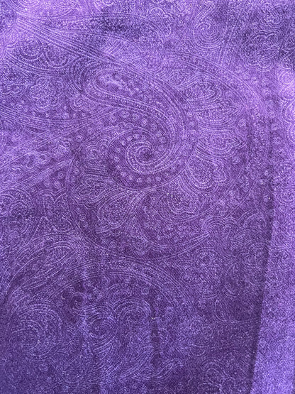 PURPLE PAISLEY VELVET MINI | 10