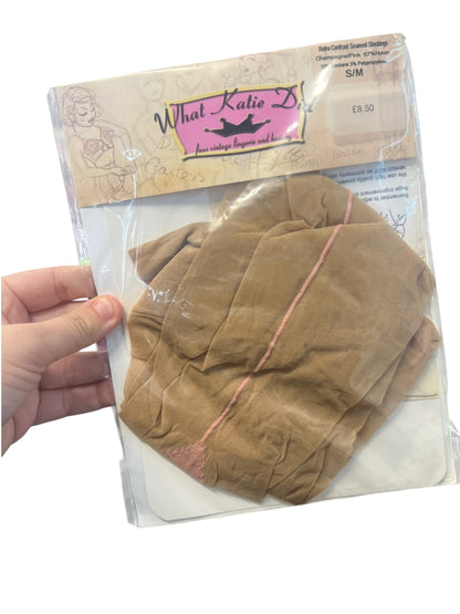 WHAT KATIE DID SEAMED STOCKINGS