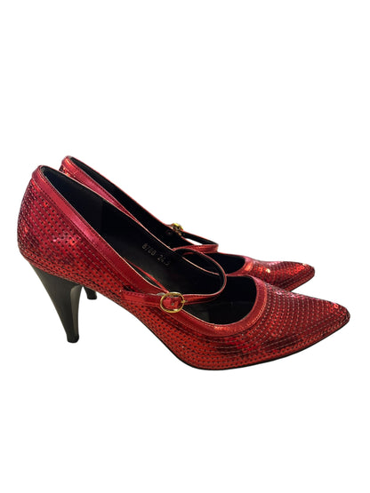 BONITA SEQUIN HEELS  | 7