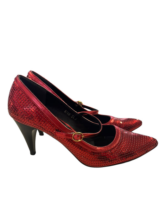 BONITA SEQUIN HEELS  | 7