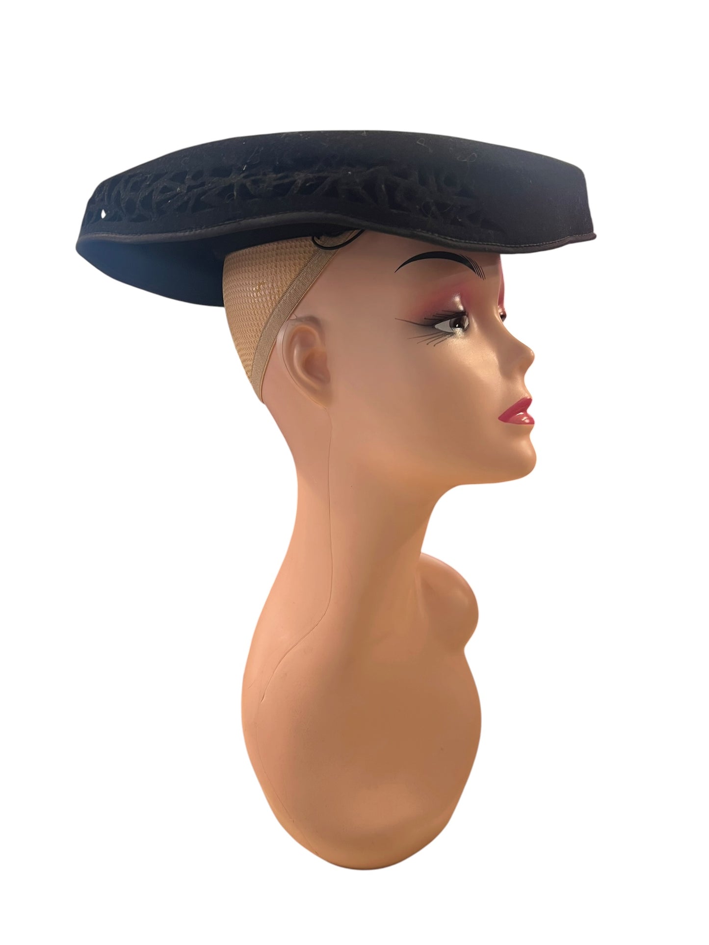 BLACK VINTAGE HAT