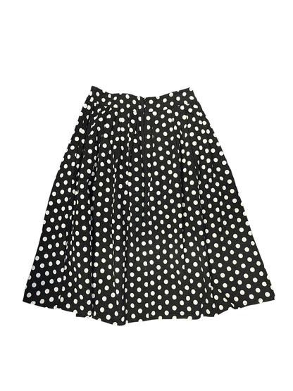 BLACK POLKADOT SKIRT | 6-8