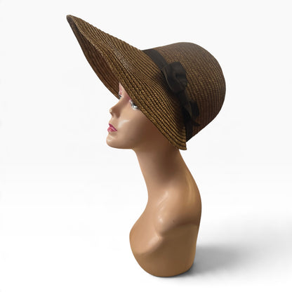 BONNET STRAW HAT