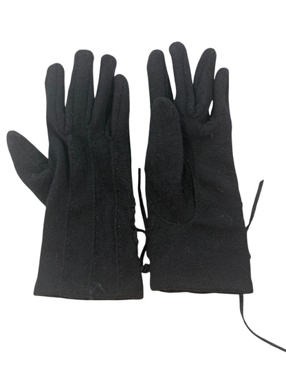 WOOL WRISTLET EMBELLISHED GLOVES