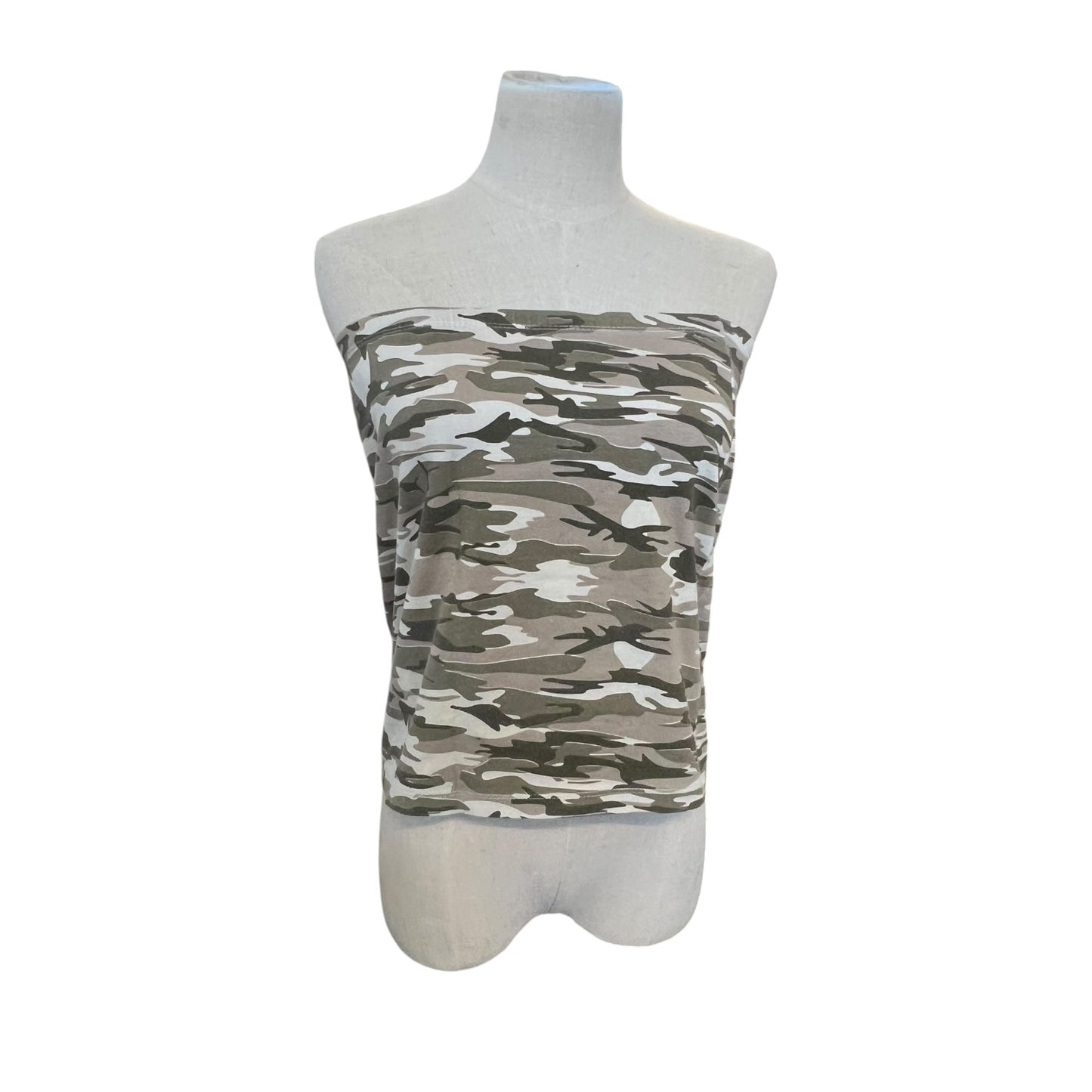 90s GARAGE CAMO BOOB TUBE| 12