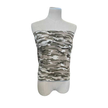 90s GARAGE CAMO BOOB TUBE| 12