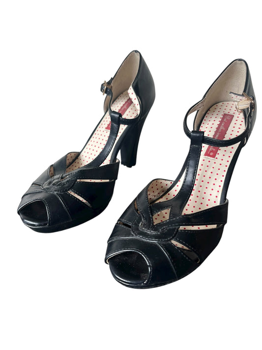 BAITS BLACK BLOCK HEELS | 10