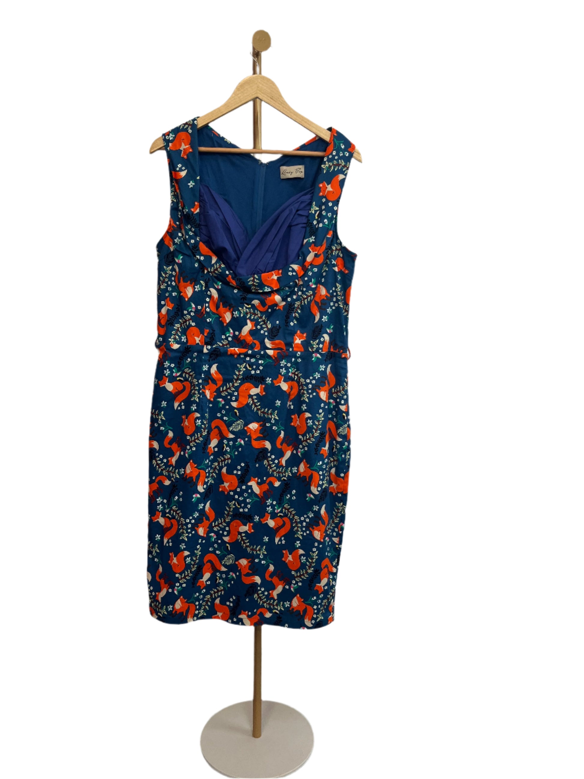 LINDY BOP FOX DRESS SZ 20 – PeppermintTwist - Main Image