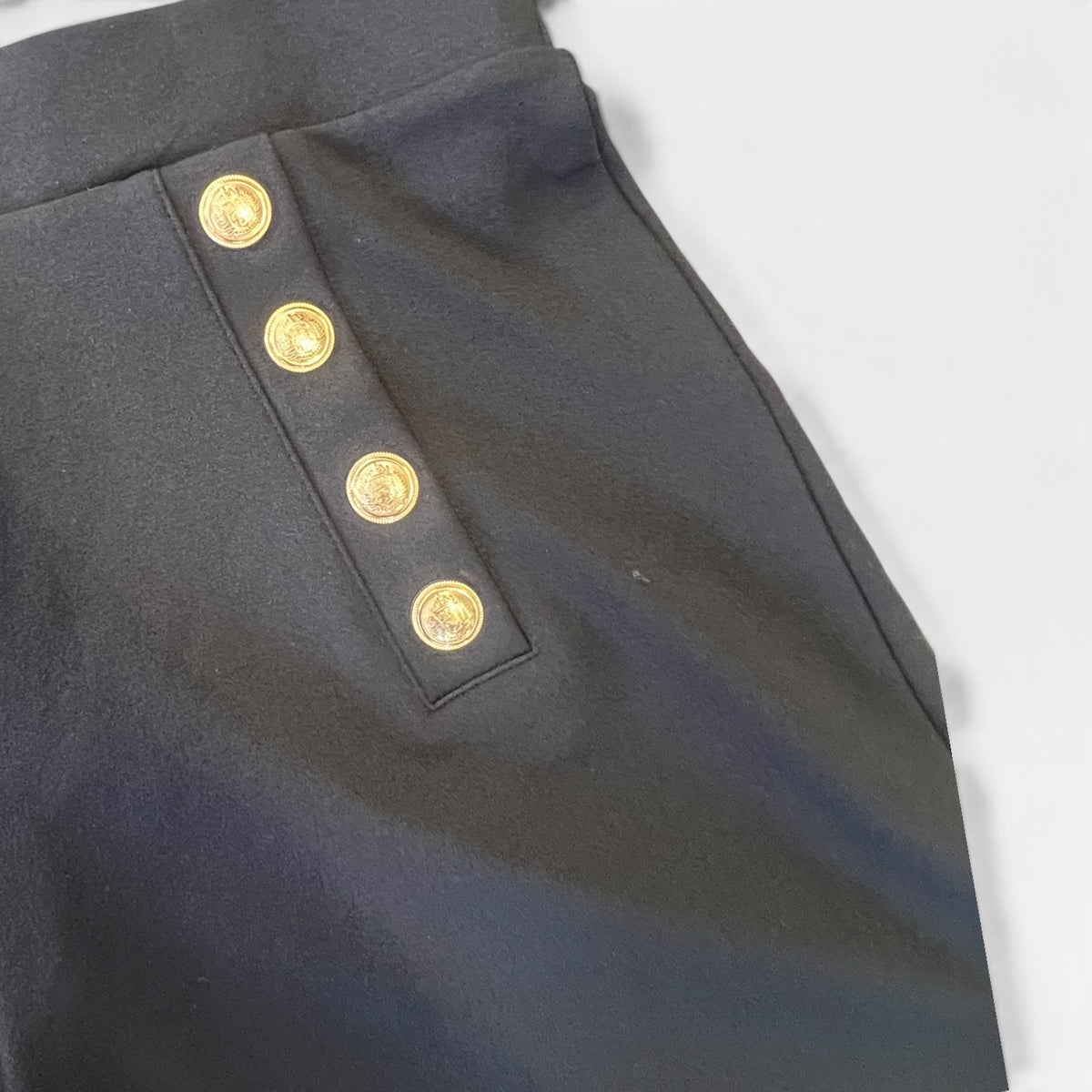 BLACK NAUTICAL SHORTS | M