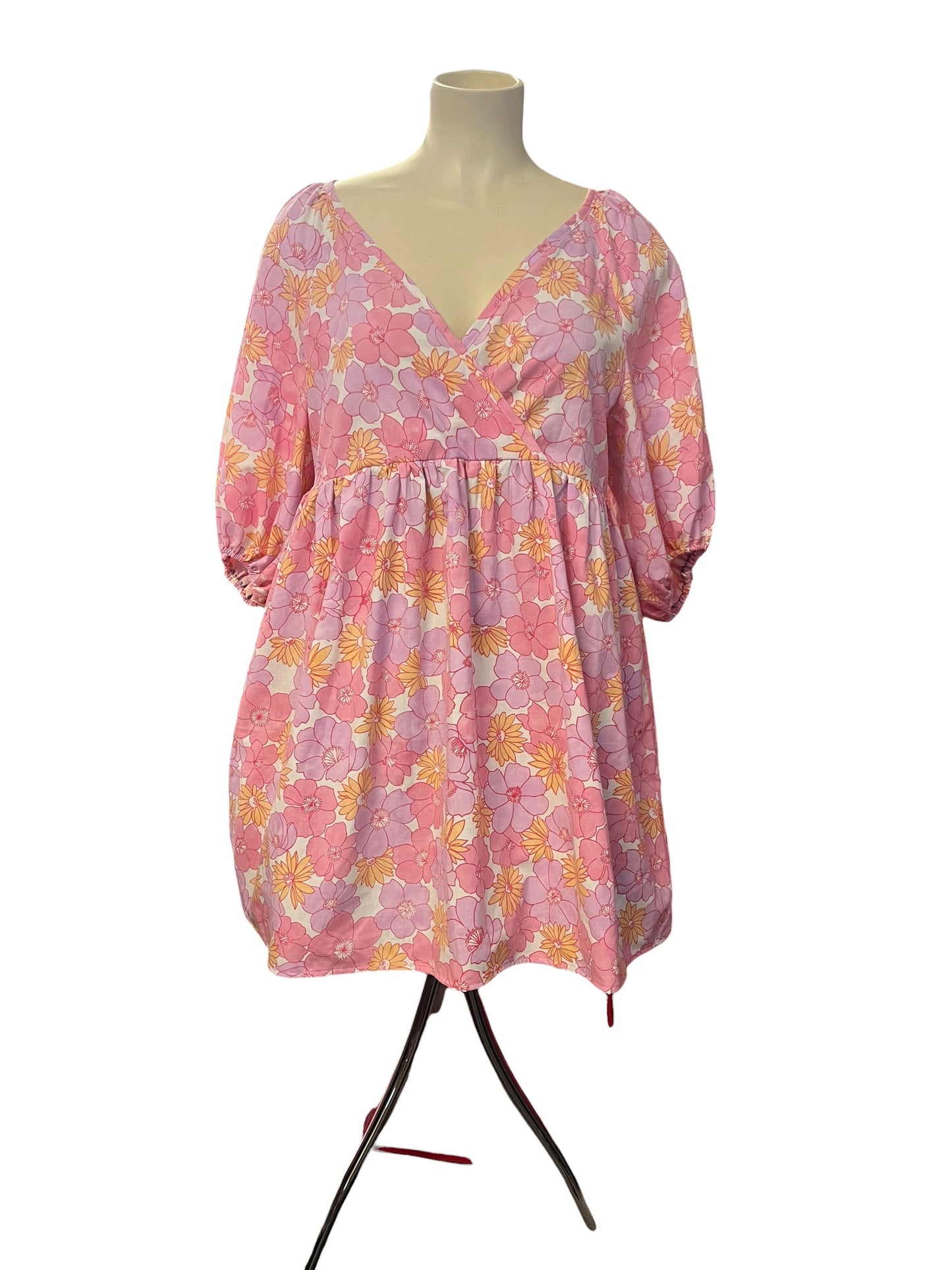 PINK COTTON DRESS | 18