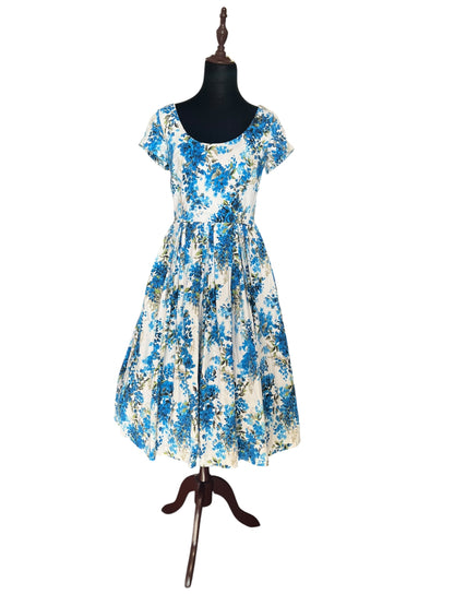 RETROSPECTD BLUE DRESS | 10