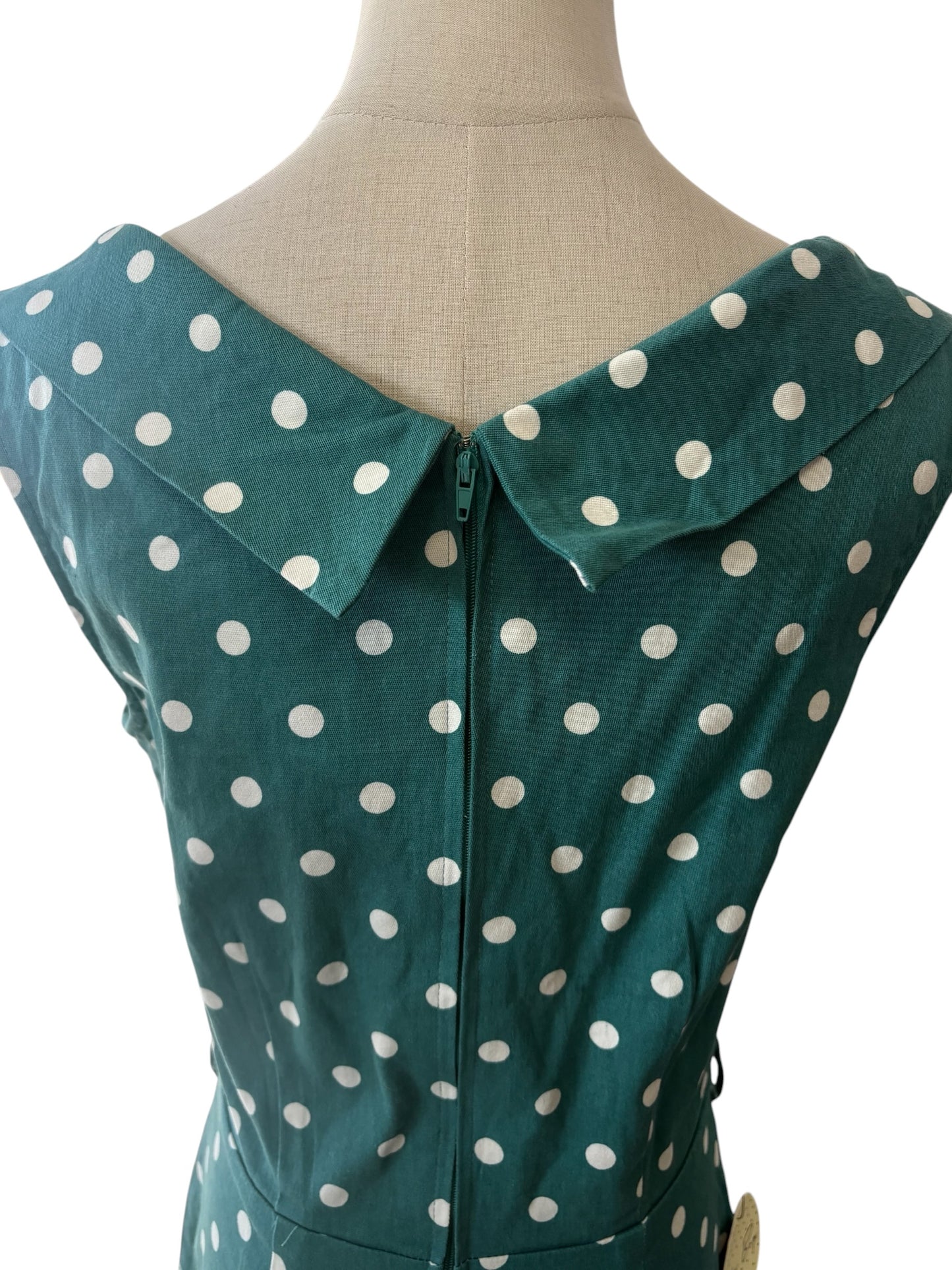 LINDY BOP VANESSA TEAL DRESS | 12