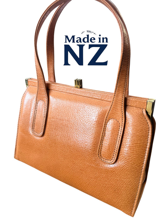 FLORIAN TAN LEATHER BAG