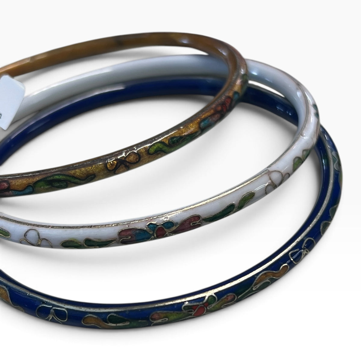 BLUE CLOISONNE ENAMEL BANGLE