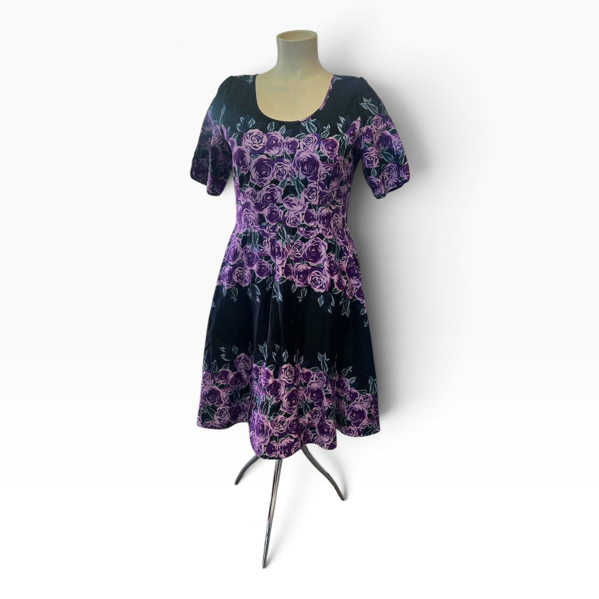 LADY VINTAGE PURPLE DRESS | 20