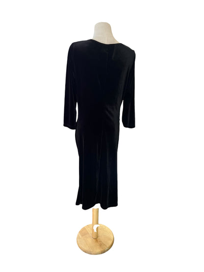 DEADLY DAMES VELVET WIGGLE DRESS | XL
