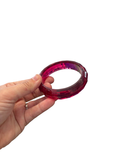 PINK ABSTRACT BANGLE
