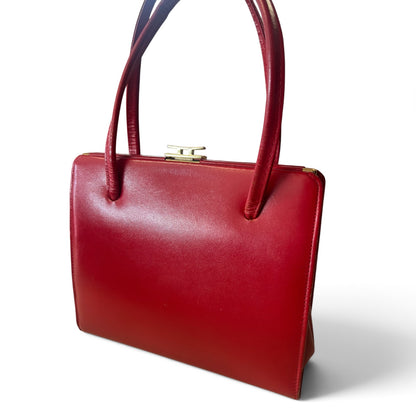 ACKERY RED LEATHER BAG