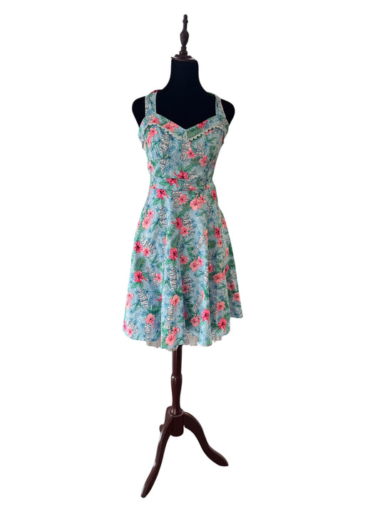HOT TOPIC HAWAIIAN TIKI DRESS | S
