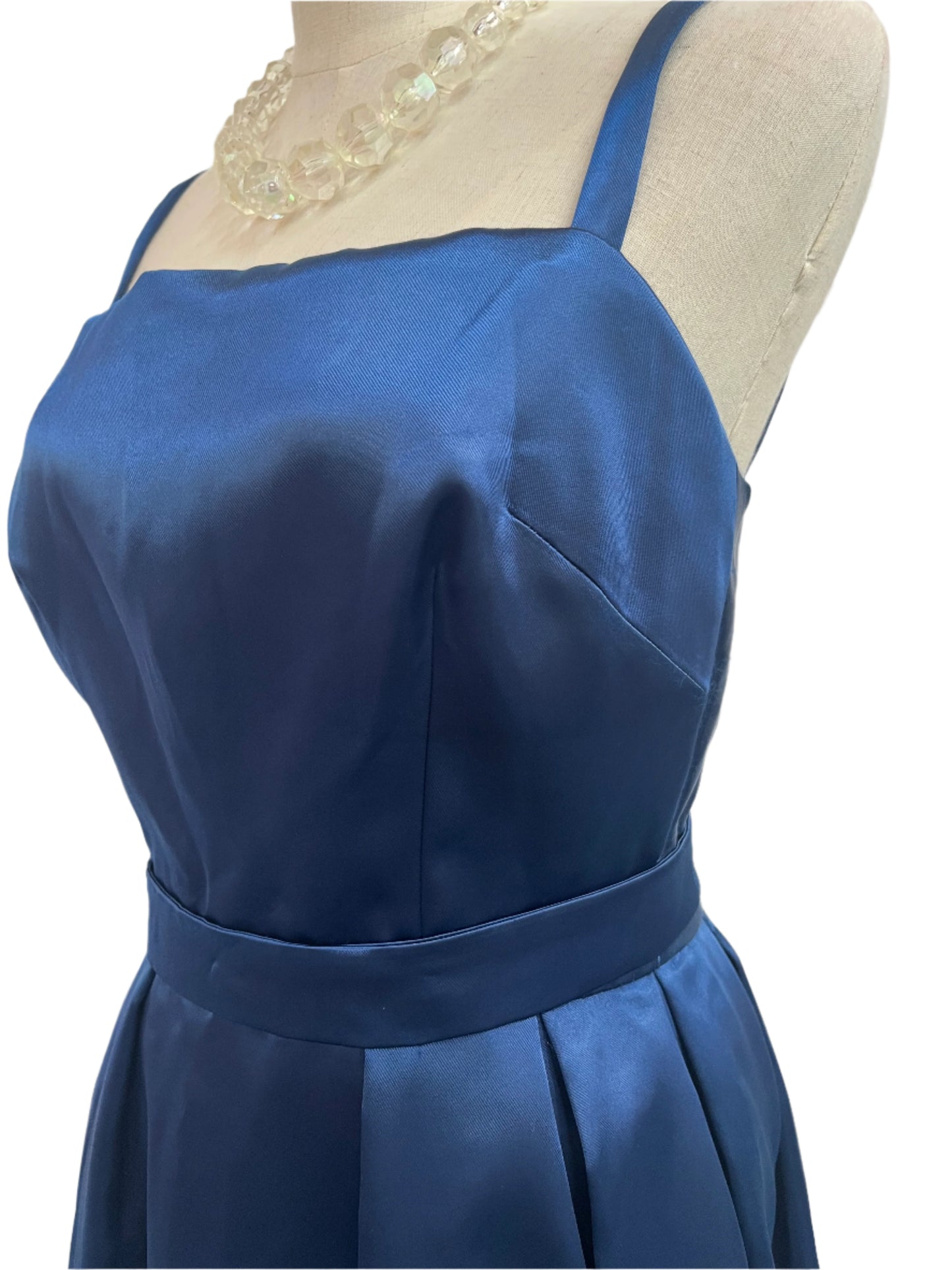 THE FROCK CLOSET SATIN DRESS SZ M/10