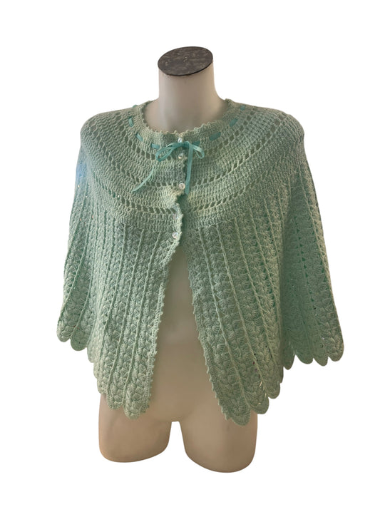 MINT CROCHET CAPELET