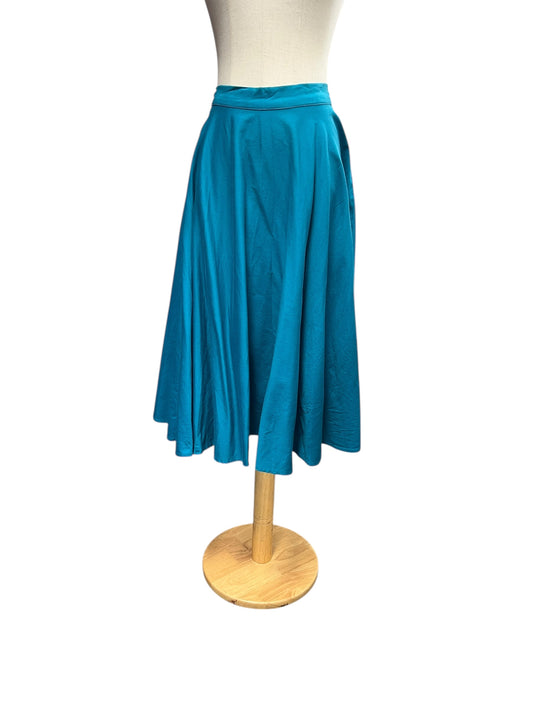 VANESSA KELLY TEAL SKIRT | 10