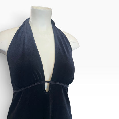 DANGERFIELD BLACK VELVET DRESS | 20