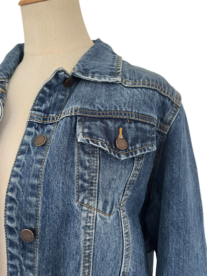 CITY CHIC CROP DENIM JACKET  | S/18