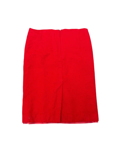 VINTAGE RED BIDSWEAR SKIRT | 12-14