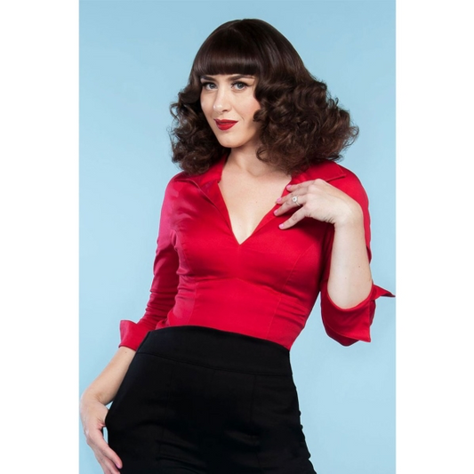 PIN UP COUTURE  RED TOP | 12