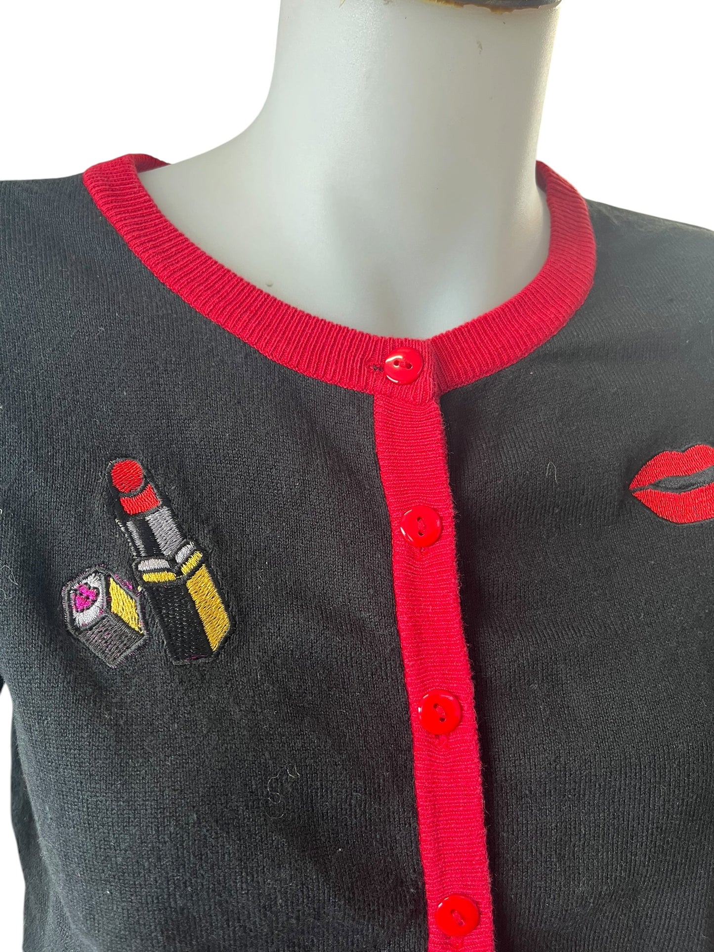 REVIVAL LIPSTICK CARDIGAN | 8