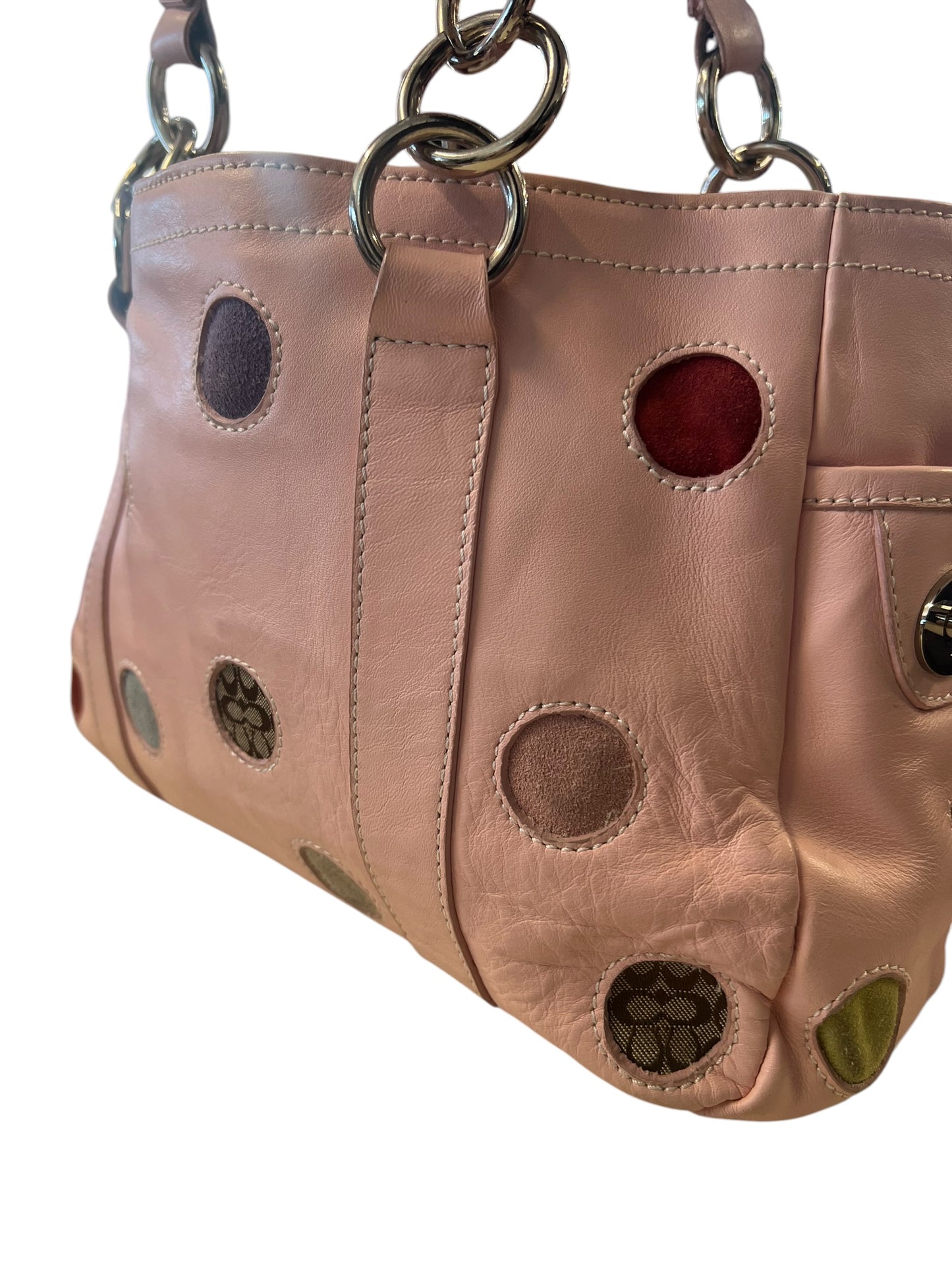 PINK COACH BAG