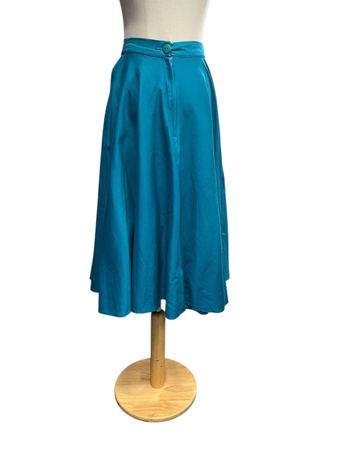 VANESSA KELLY TEAL SKIRT | 10