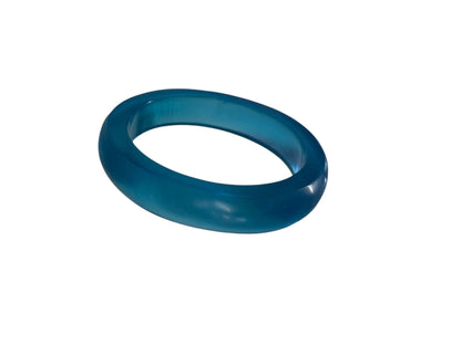 FROSTED BLUE BANGLE