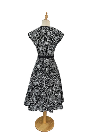 PIN UP COUTURE SPIDERWEB DRESS SZ S/8