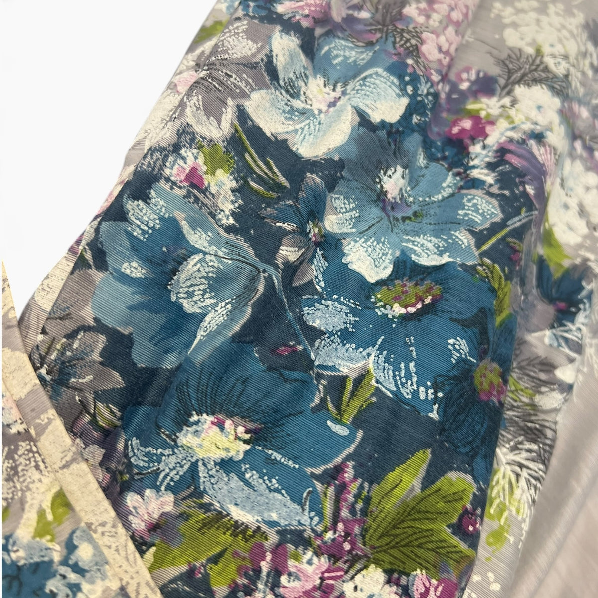BLUEY/GREY OIL PAINTING DRESS | 10/12