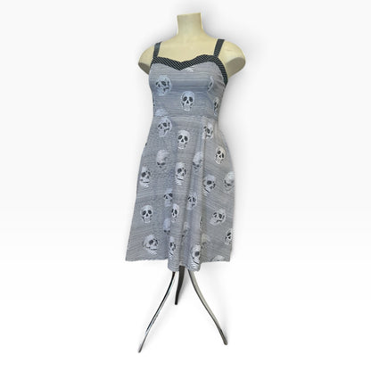 SAR CIE SKULL STRIPE DRESS | 14