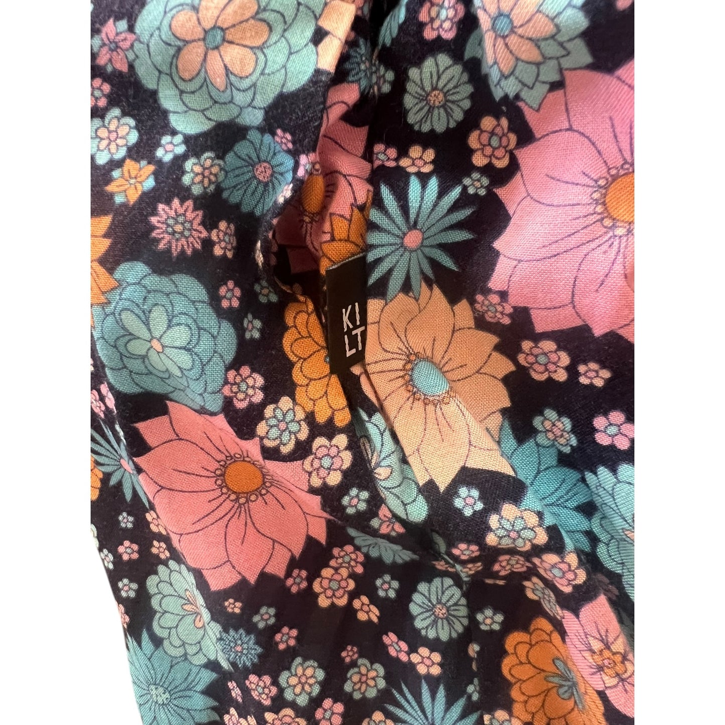 KILT VINTAGE FLOWER PANTS | 12