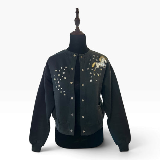 BLACK UNICORN SWEATER | 14