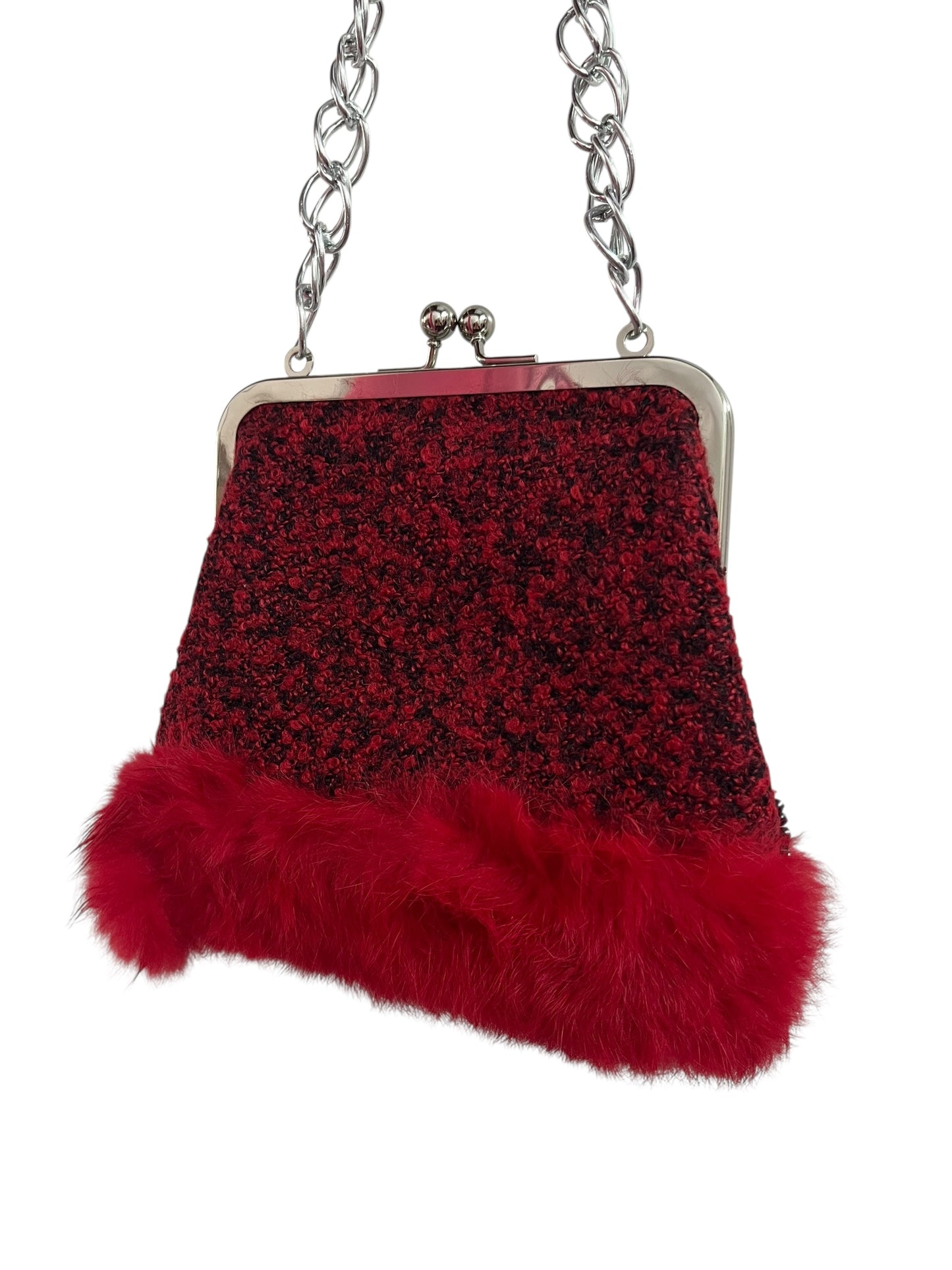 RED DIAMANTE BAG