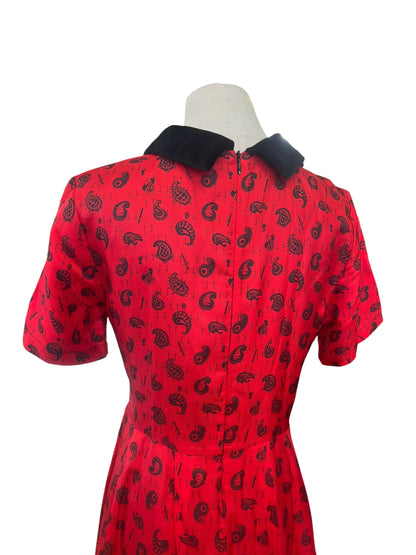 SGC RED AMOEBA DRESS | 8