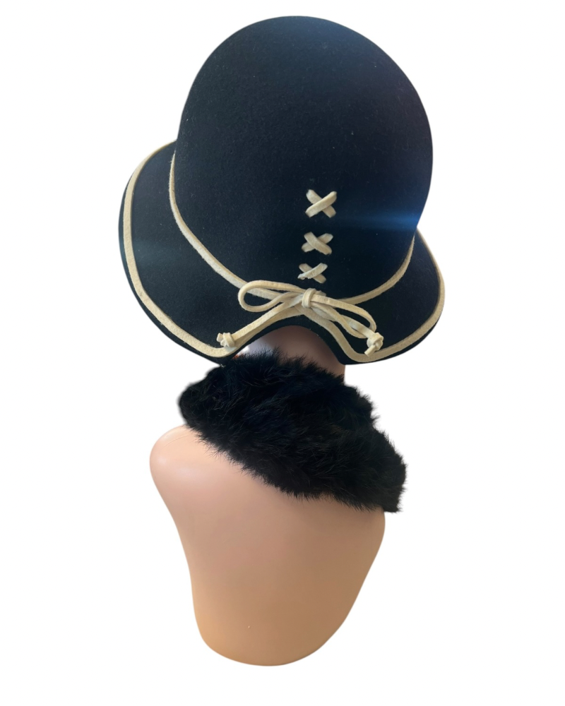 RABBIT FUR NECK WARMER