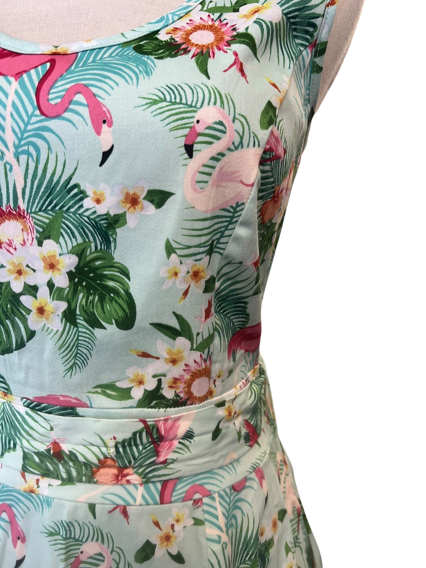LADY VINTAGE FLAMINGO DRESS | 10