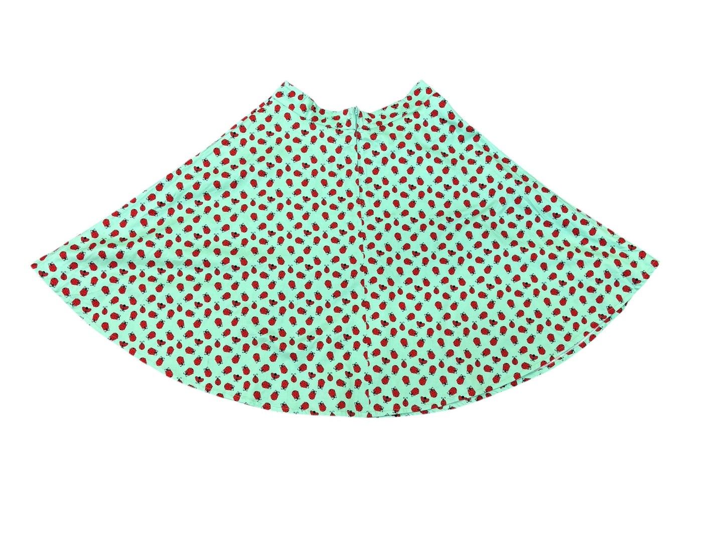 VOODOO VIXEN LADYBUG MINT SKIRT | XL