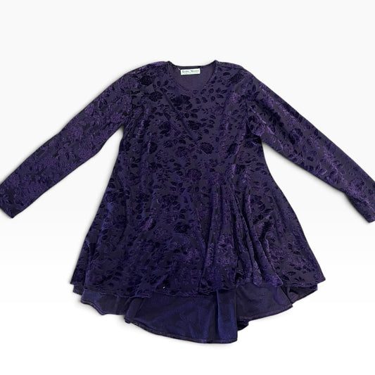 EDIBLE WOMAN VELVET TOP | 14