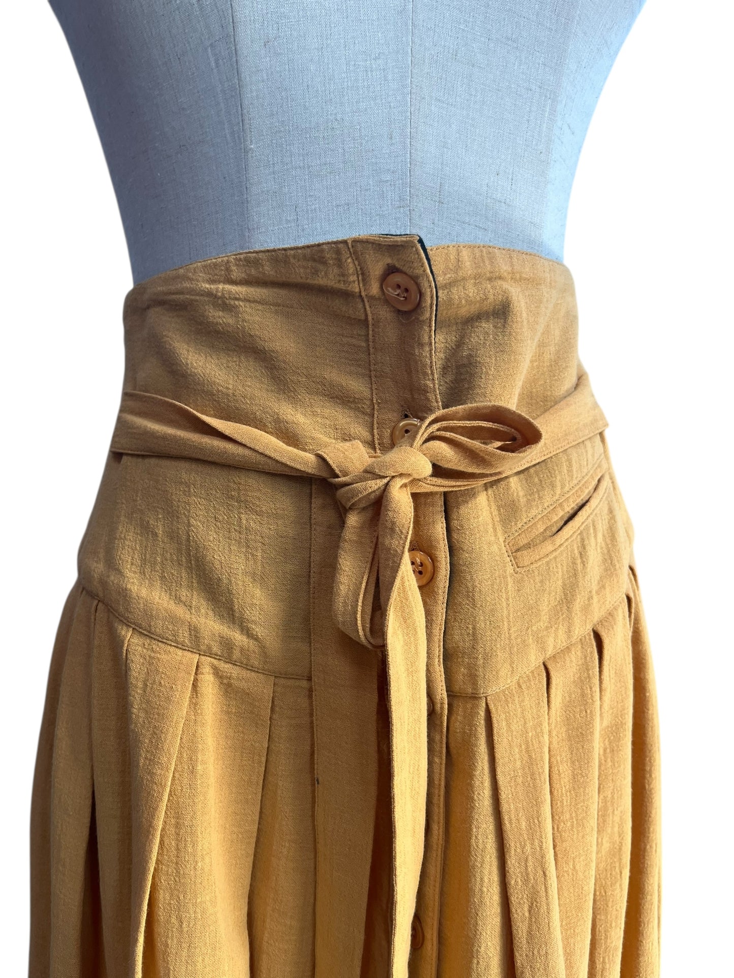 CACHAREL MUSTARD SKIRT | 10