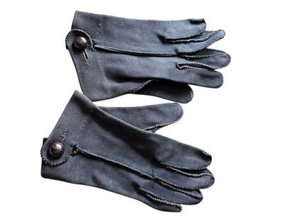 NAVY  DRIVING GLOVES