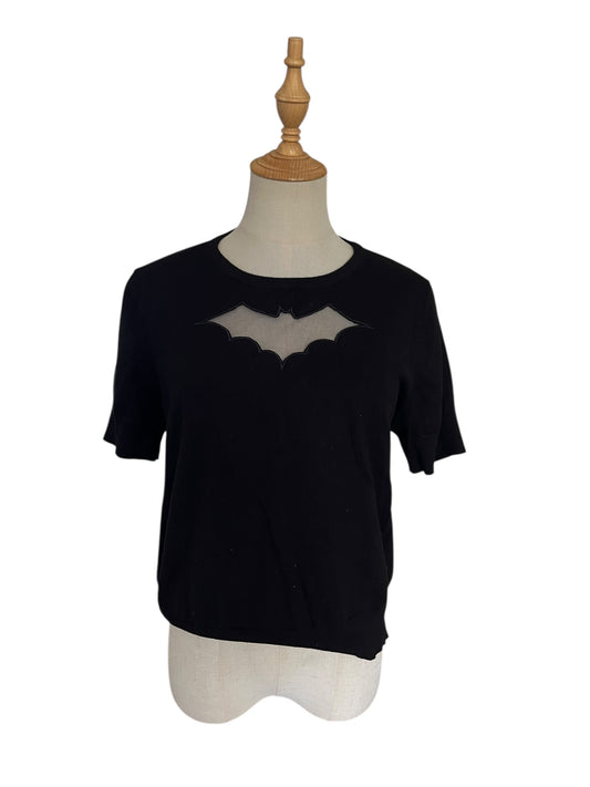 HELLBUNNY BLACK BAT TOP | 20