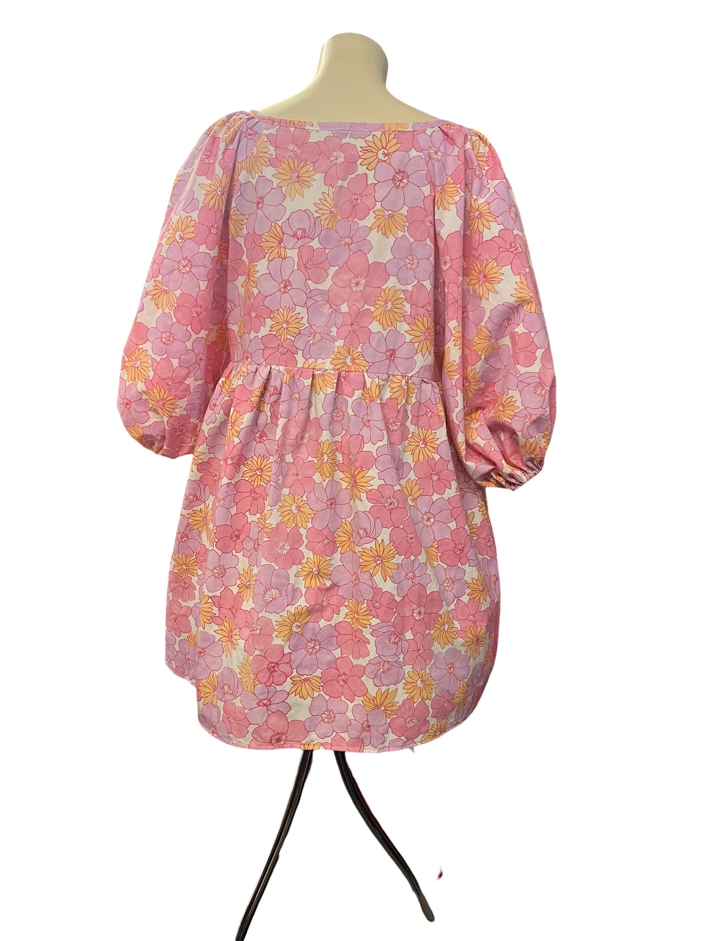 PINK COTTON DRESS | 18