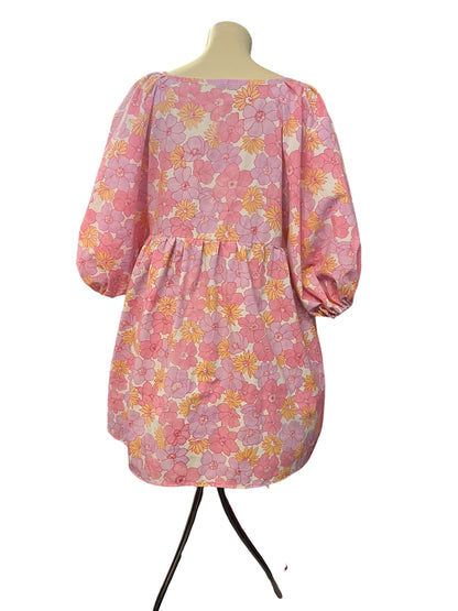 PINK COTTON DRESS | 18